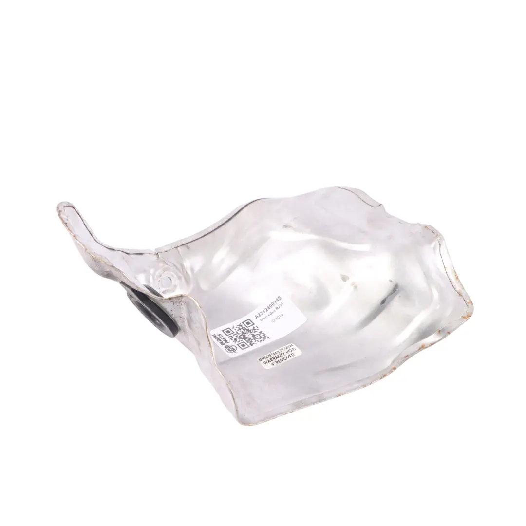 Screening Plate Heat Right O/S Isolation Shield to Mercedes R231 M157 with Part number A2312400145 Mercedes R231 M157 Screening Plate Heat Right O/S Isolation Shield - SKU A2312400145 - Part number A2312400145