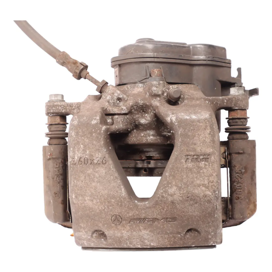 Brake Caliper Rear Left N/S AMG Braking Unit to Mercedes W205 X253 with Part number A2314230181 Mercedes W205 X253 Brake Caliper Rear Left N/S AMG Braking Unit - SKU A2314230181 - Part number A2314230181