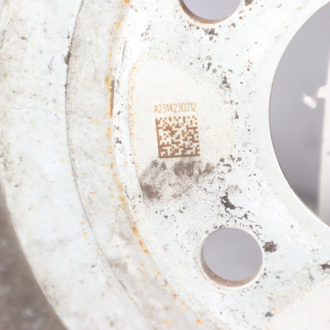 Brake Disc Set AMG Rear Left Right Wheel N/O/S Perforated to Mercedes S205 R231 with Part number A2314230212 Mercedes S205 R231 Brake Disc Set AMG Rear Left Right Wheel N/O/S Perforated - SKU A2314230212 - Part number A2314230212