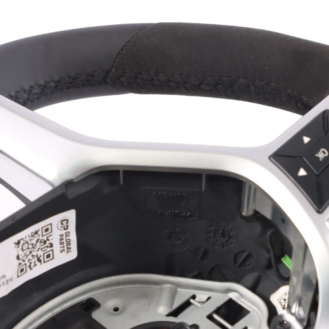 NUEVO Cuero Negro Alcantara Volante Palanca de Cambio para Mercedes SL R231 AMG con número de pieza A2314603303 Mercedes SL R231 AMG NUEVO Cuero Negro Alcantara Volante Palanca de Cambio - SKU A2314603303-1 - Número de pieza A2314603303