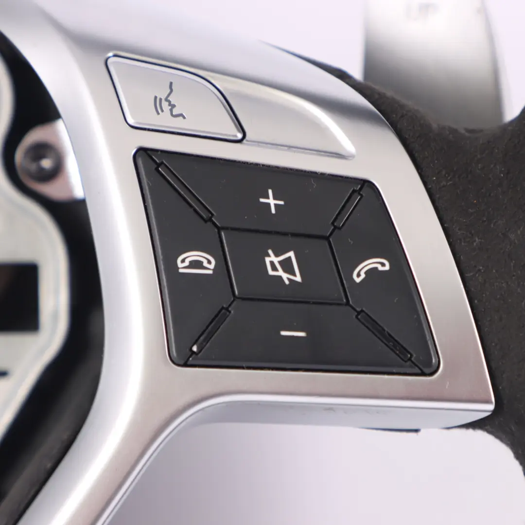 Mercedes SL R231 AMG NEW Black Leather Alcantara Steering Wheel Paddle Shift - SKU A2314603303-1 - Part number A2314603303
