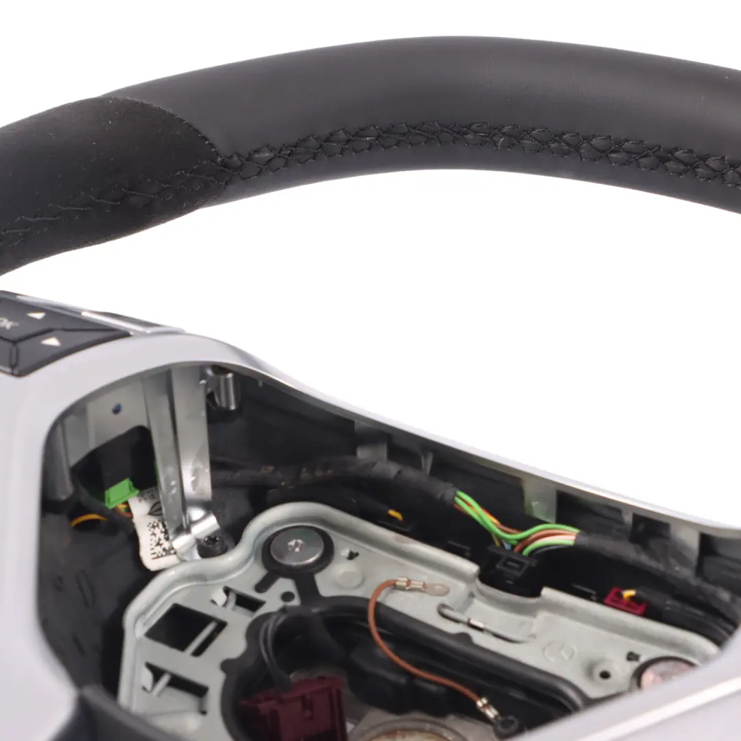 NUEVO Cuero Negro Alcantara Volante Palanca de Cambio para Mercedes SL R231 AMG con número de pieza A2314603303 Mercedes SL R231 AMG NUEVO Cuero Negro Alcantara Volante Palanca de Cambio - SKU A2314603303-1 - Número de pieza A2314603303