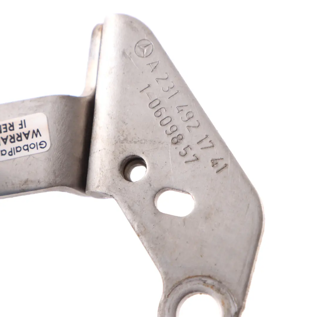 Exhaust System Bracket Support Mount Left N/S to Mercedes SL R231 with Part number A2314921741 Mercedes SL R231 Exhaust System Bracket Support Mount Left N/S - SKU A2314921741 - Part number A2314921741