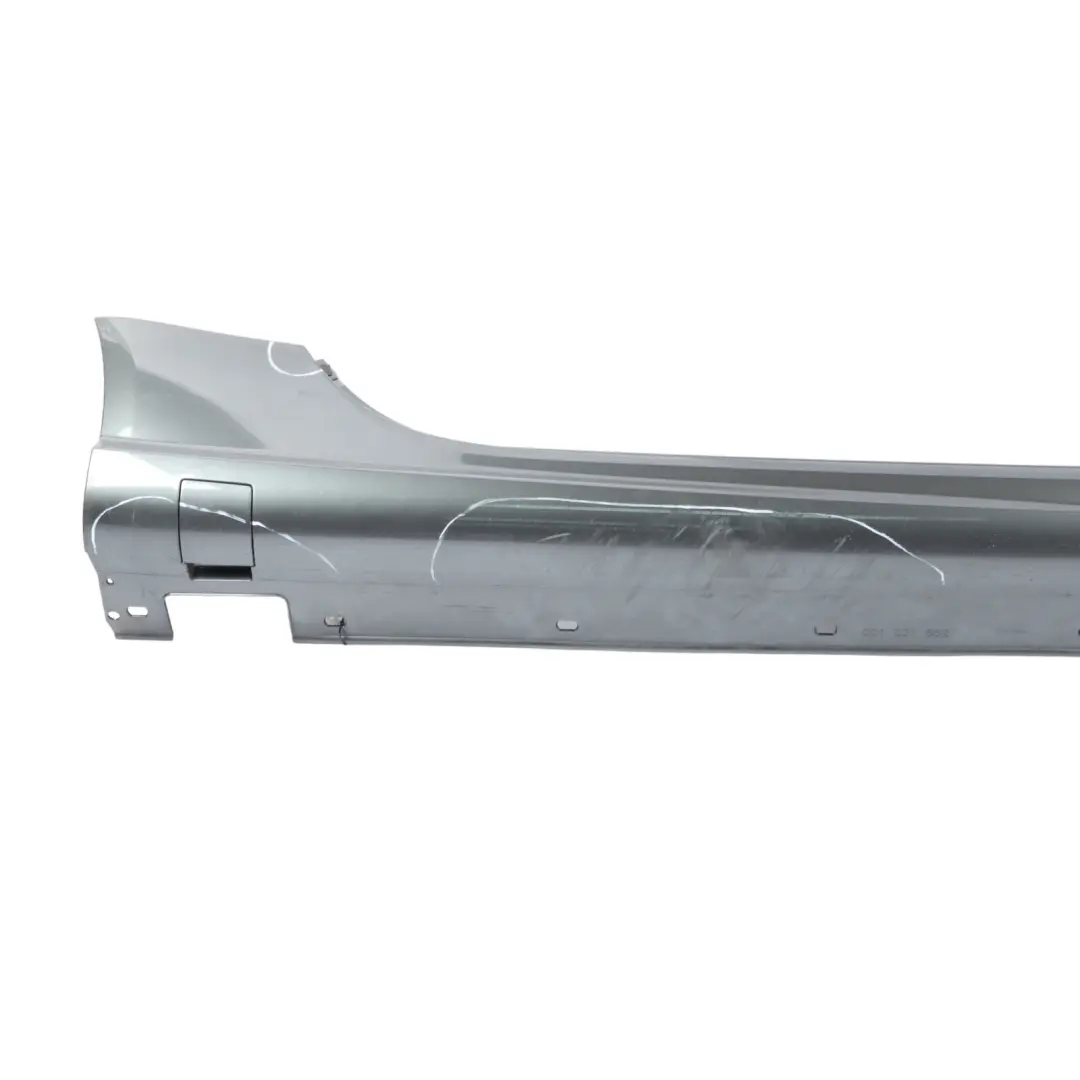 Side Skirt Right O/S AMG Door Sill Cover Grey Metallic - 041 to Mercedes R231 with Part number A2316980454 Mercedes R231 Side Skirt Right O/S AMG Door Sill Cover Grey Metallic - 041 - SKU A2316980454-GRE - Part number A2316980454