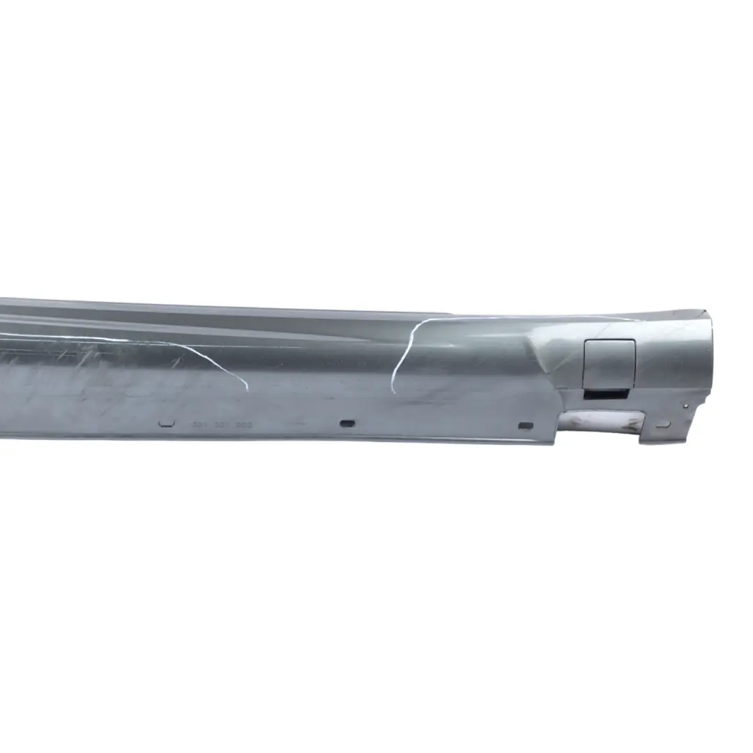 Mercedes R231 Side Skirt Right O/S AMG Door Sill Cover Grey Metallic - 041 - SKU A2316980454-GRE - Part number A2316980454