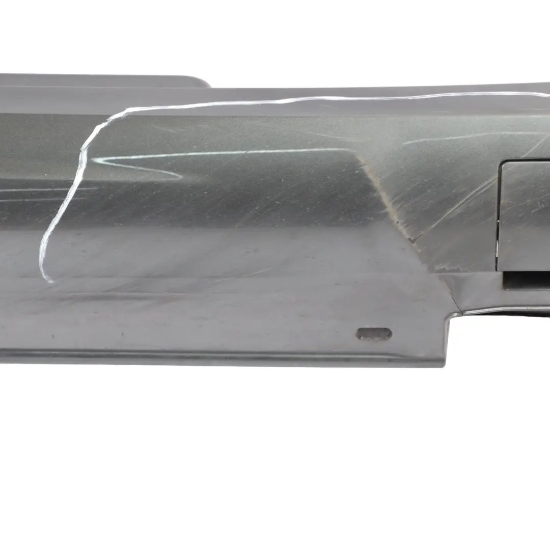 Mercedes R231 Side Skirt Right O/S AMG Door Sill Cover Grey Metallic - 041 - SKU A2316980454-GRE - Part number A2316980454