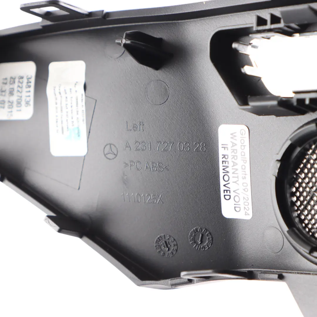 Door Trim Frame Left N/S Seat Adjustment Switch to Mercedes R231 with Part number A2317270328 Mercedes R231 Door Trim Frame Left N/S Seat Adjustment Switch - SKU A2317270328 - Part number A2317270328