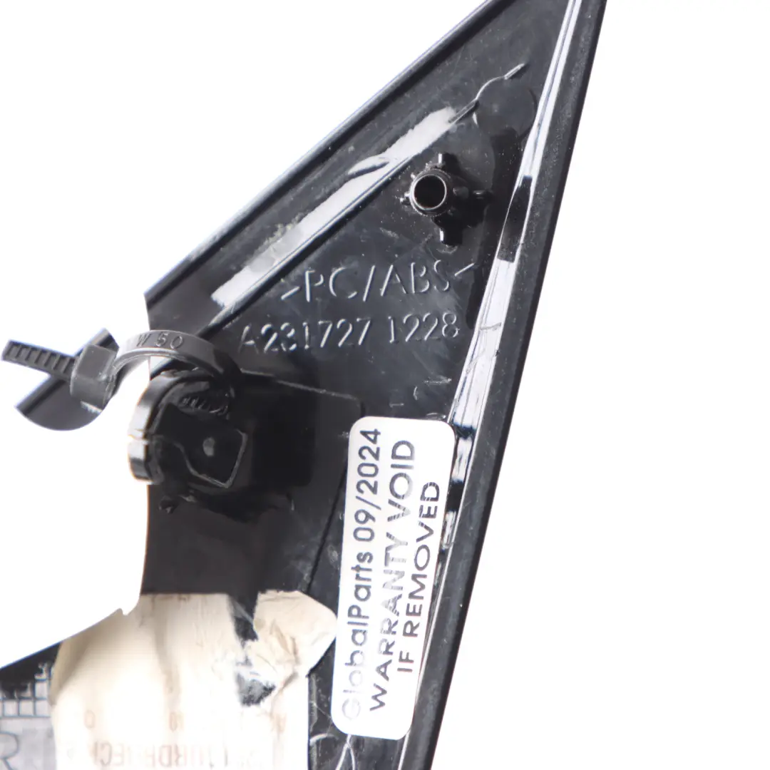 Door Moulding Mercedes R231 Front Right O/S Door Triangle Cover to with Part number A2317271228 Door Moulding Mercedes R231 Front Right O/S Door Triangle Cover - SKU A2317271228 - Part number A2317271228