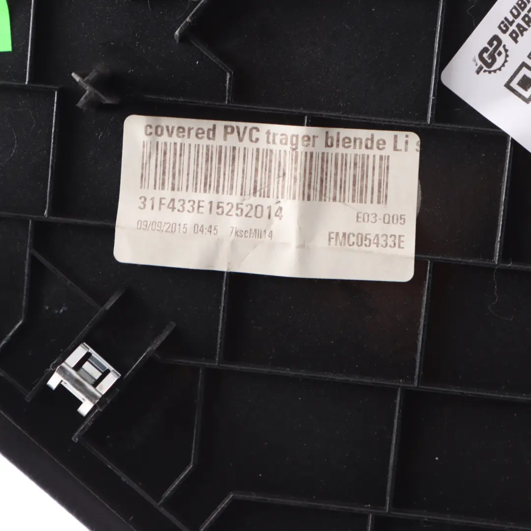 Rangement Pour Couvercle Coffre Mercedes R231 Plateau Gauche Noir pour à propos du numéro de pièce A2318100115 Rangement Pour Couvercle Coffre Mercedes R231 Plateau Gauche Noir - SKU A2318100115 - Numéro de pièce A2318100115