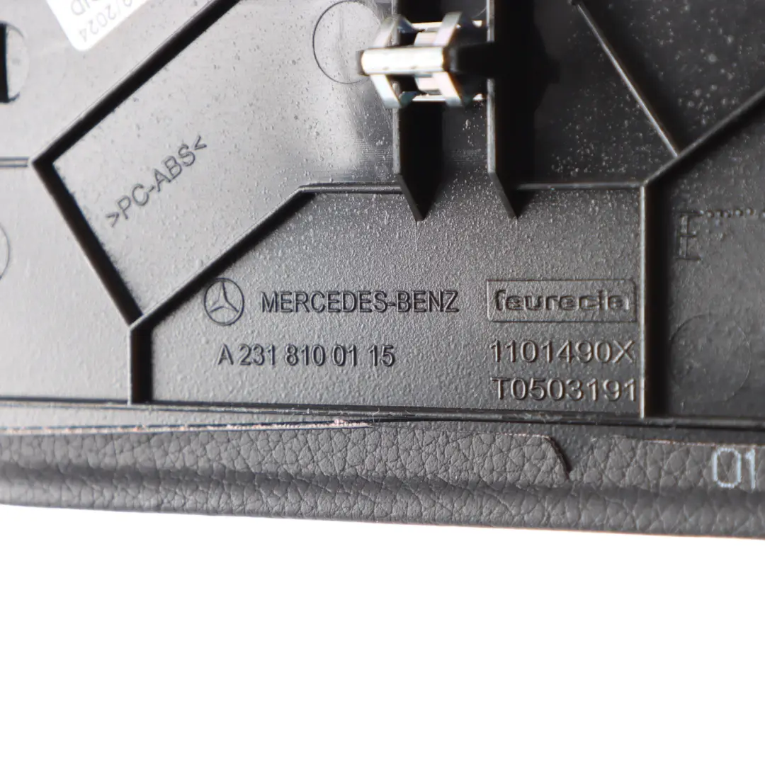 Mercedes R231 Maletero Tapa Compartimento Bandeja Izquierda Negro - SKU A2318100115 - Número de pieza A2318100115