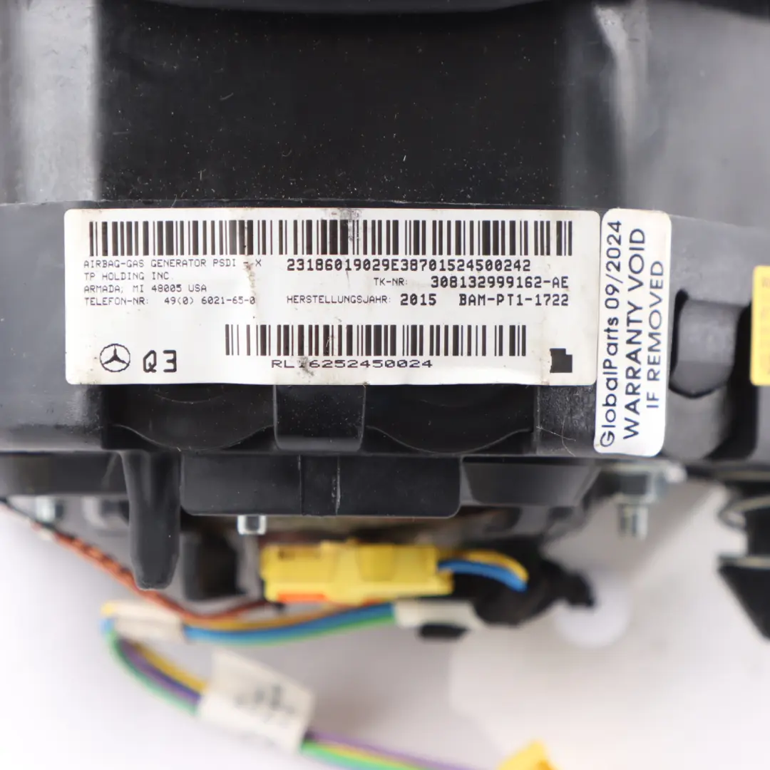 Air Module Mercedes R231 Steering Wheel Module DEPLOYED - SKU A2318601902-1 - Part number A2318601902