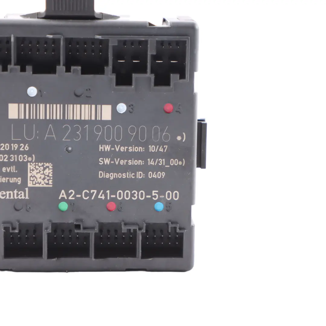  Door Module Mercedes R231 Front Door Left N/S Control Module - SKU A2319009006 - Part number A2319009006