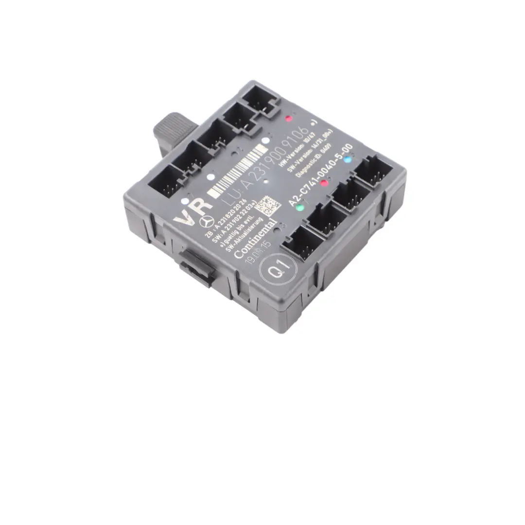 Module Porte Mercedes R231 Module De Commande De Porte Avant Droite pour à propos du numéro de pièce A2319009106 Module Porte Mercedes R231 Module De Commande De Porte Avant Droite - SKU A2319009106 - Numéro de pièce A2319009106