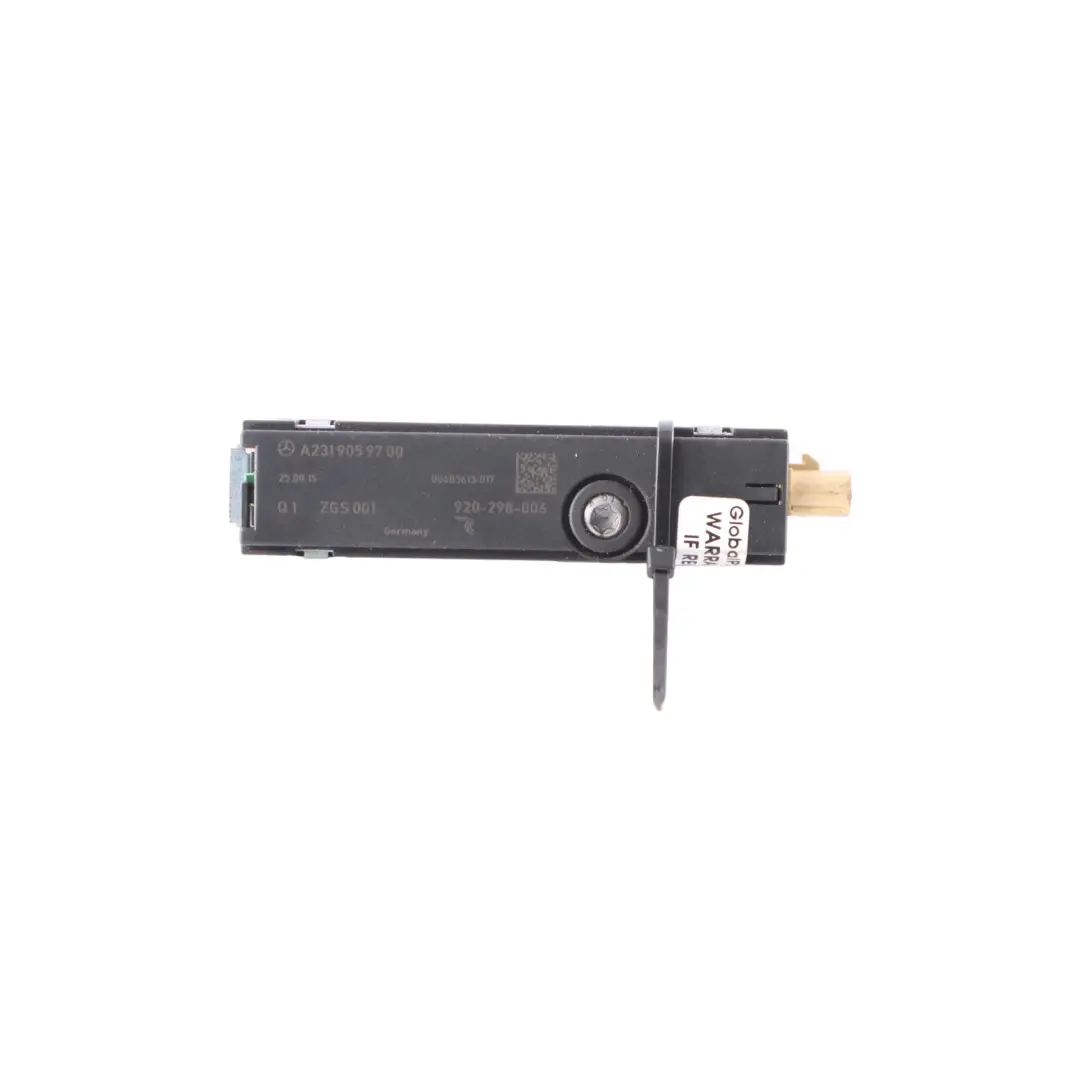 Aerial Antenna Amplifier Module Unit to Mercedes SL R231 with Part number A2319059700 Mercedes SL R231 Aerial Antenna Amplifier Module Unit - SKU A2319059700 - Part number A2319059700