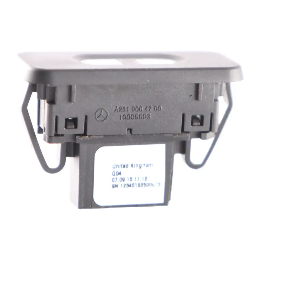 Mercedes SL R231 Interior Roof Reading Lamp Light Rear Left N/S A2319064700 - SKU A2319064900 - Part number A2319064900