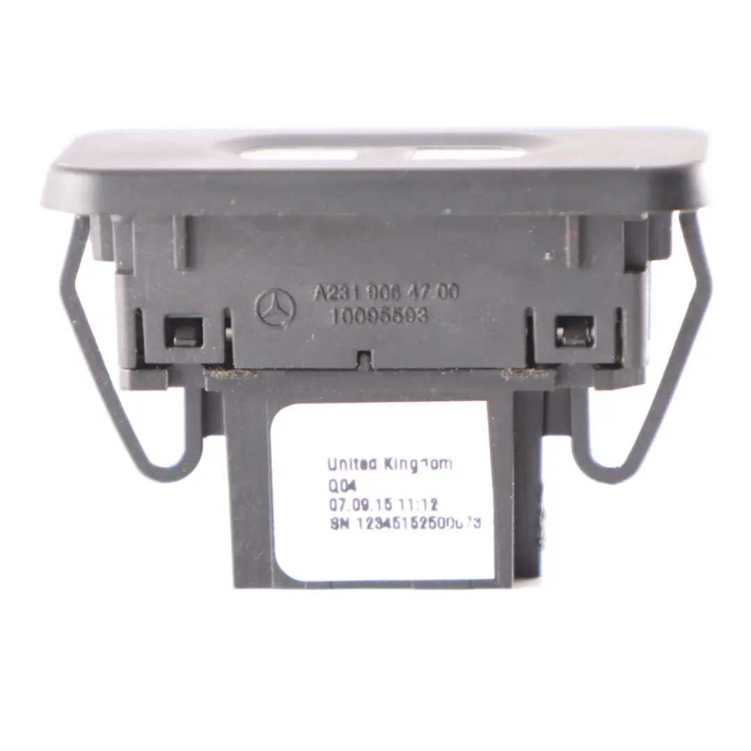 Interior Roof Reading Lamp Light Rear Left N/S A2319064700 to Mercedes SL R231 with Part number A2319064900 Mercedes SL R231 Interior Roof Reading Lamp Light Rear Left N/S A2319064700 - SKU A2319064900 - Part number A2319064900