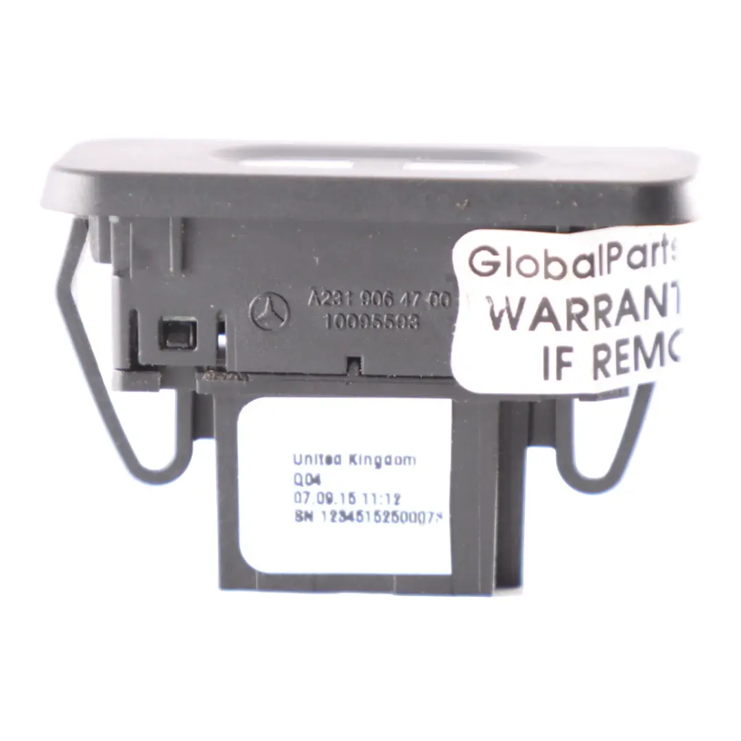 Interior Roof Reading Lamp Light Rear Right O/S A2319064700 to Mercedes SL R231 with Part number A2319065000 Mercedes SL R231 Interior Roof Reading Lamp Light Rear Right O/S A2319064700 - SKU A2319065000 - Part number A2319065000