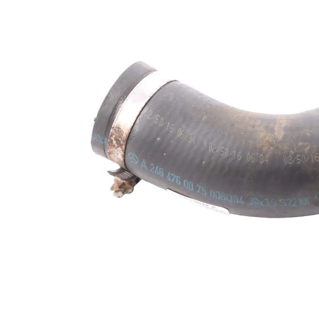 Return Pipe Line Hose Tube to Mercedes W176 Fuel Tank with Part number A2464760075 Mercedes W176 Fuel Tank Return Pipe Line Hose Tube - SKU A2464760075 - Part number A2464760075