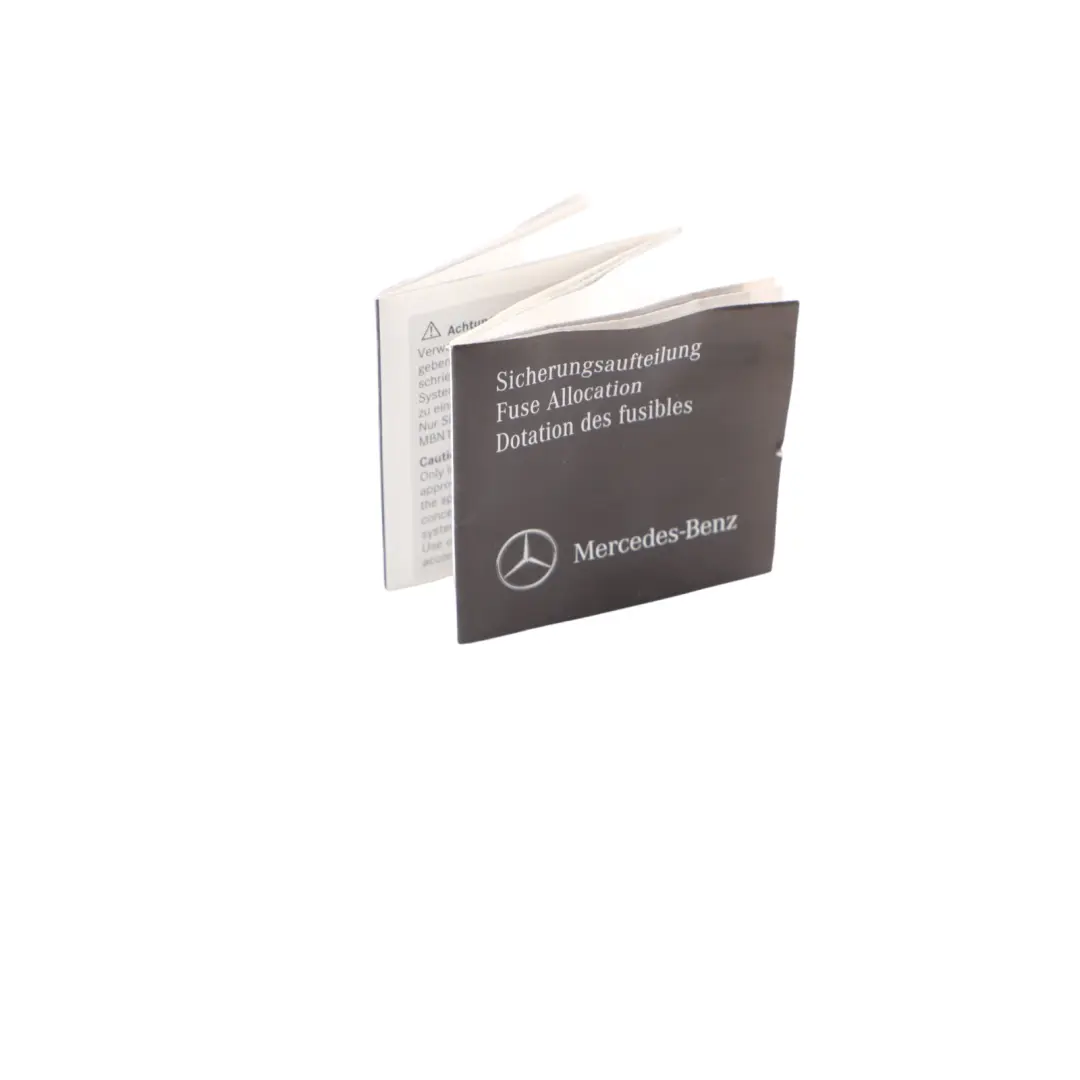 Mercedes W176 Map Card Fuse Box Grouping Diagram - SKU A2465849100 - Part number A2465849100