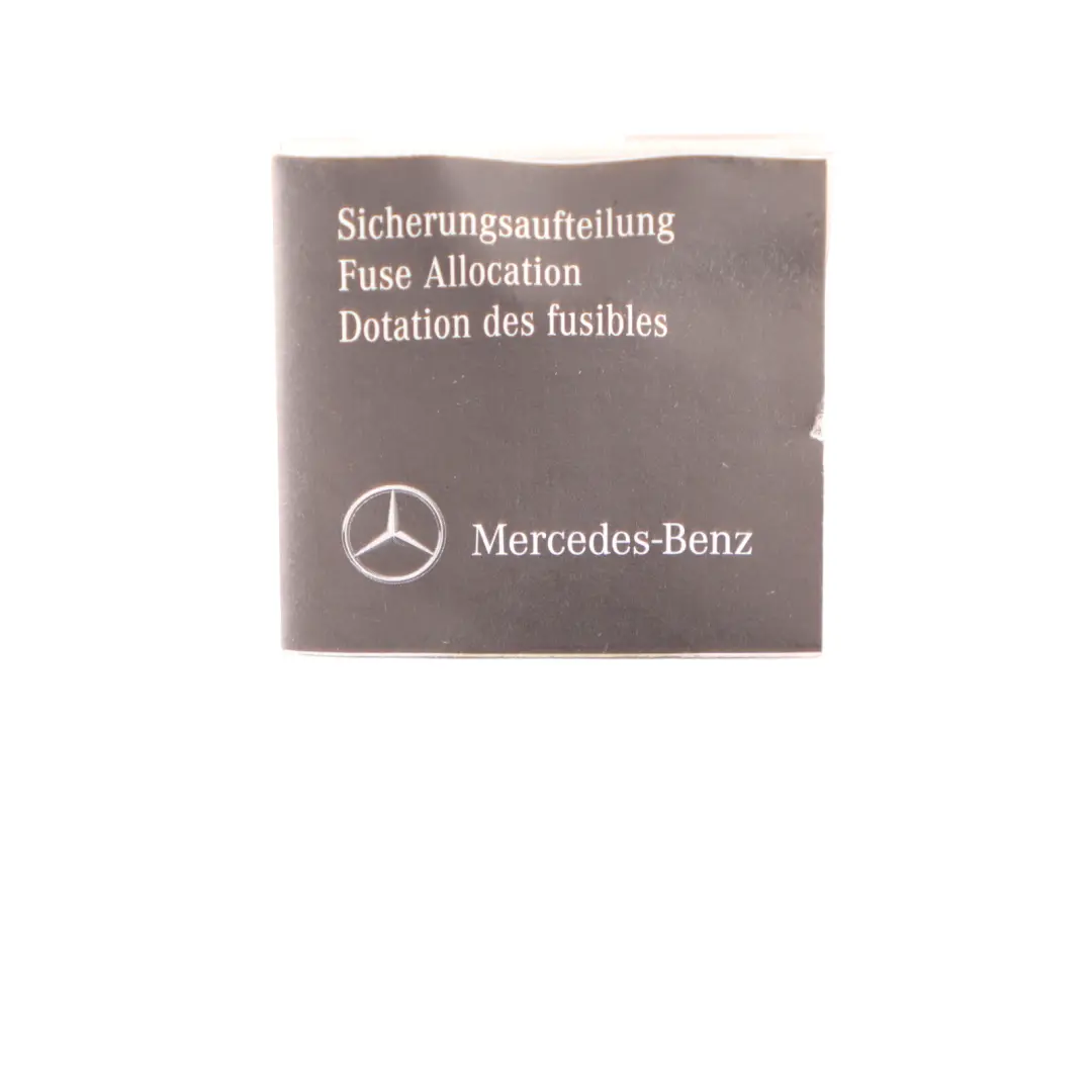 Map Card Fuse Box Grouping Diagram to Mercedes W176 with Part number A2465849100 Mercedes W176 Map Card Fuse Box Grouping Diagram - SKU A2465849100 - Part number A2465849100