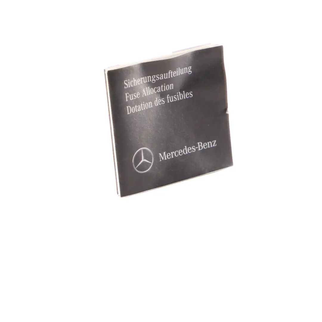 Map Card Fuse Box Grouping Diagram to Mercedes W176 with Part number A2465849100 Mercedes W176 Map Card Fuse Box Grouping Diagram - SKU A2465849100 - Part number A2465849100