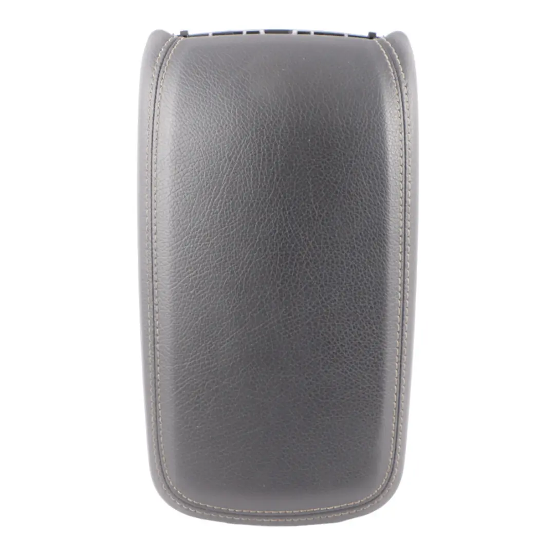  Arm Rest Mercedes W176 W246 Centre Console Armrest Storage Cover Black Leather - SKU A2466808901-2 - Part number A2466808901