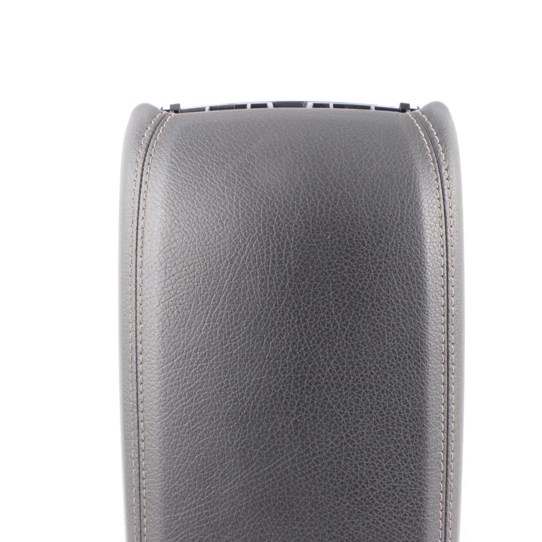  Arm Rest Mercedes W176 W246 Centre Console Armrest Storage Cover Black Leather - SKU A2466808901-2 - Part number A2466808901
