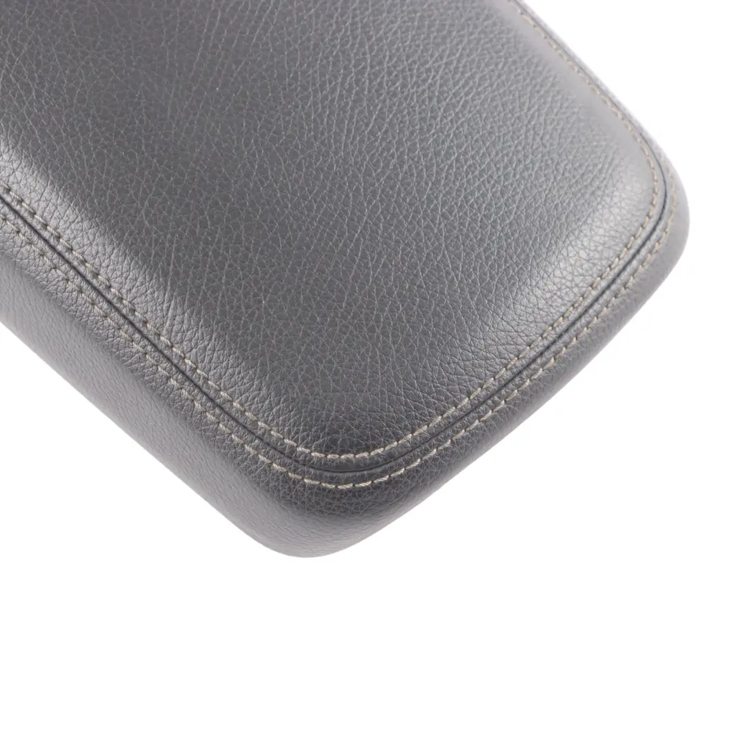  Arm Rest Mercedes W176 W246 Centre Console Armrest Storage Cover Black Leather - SKU A2466808901-2 - Part number A2466808901
