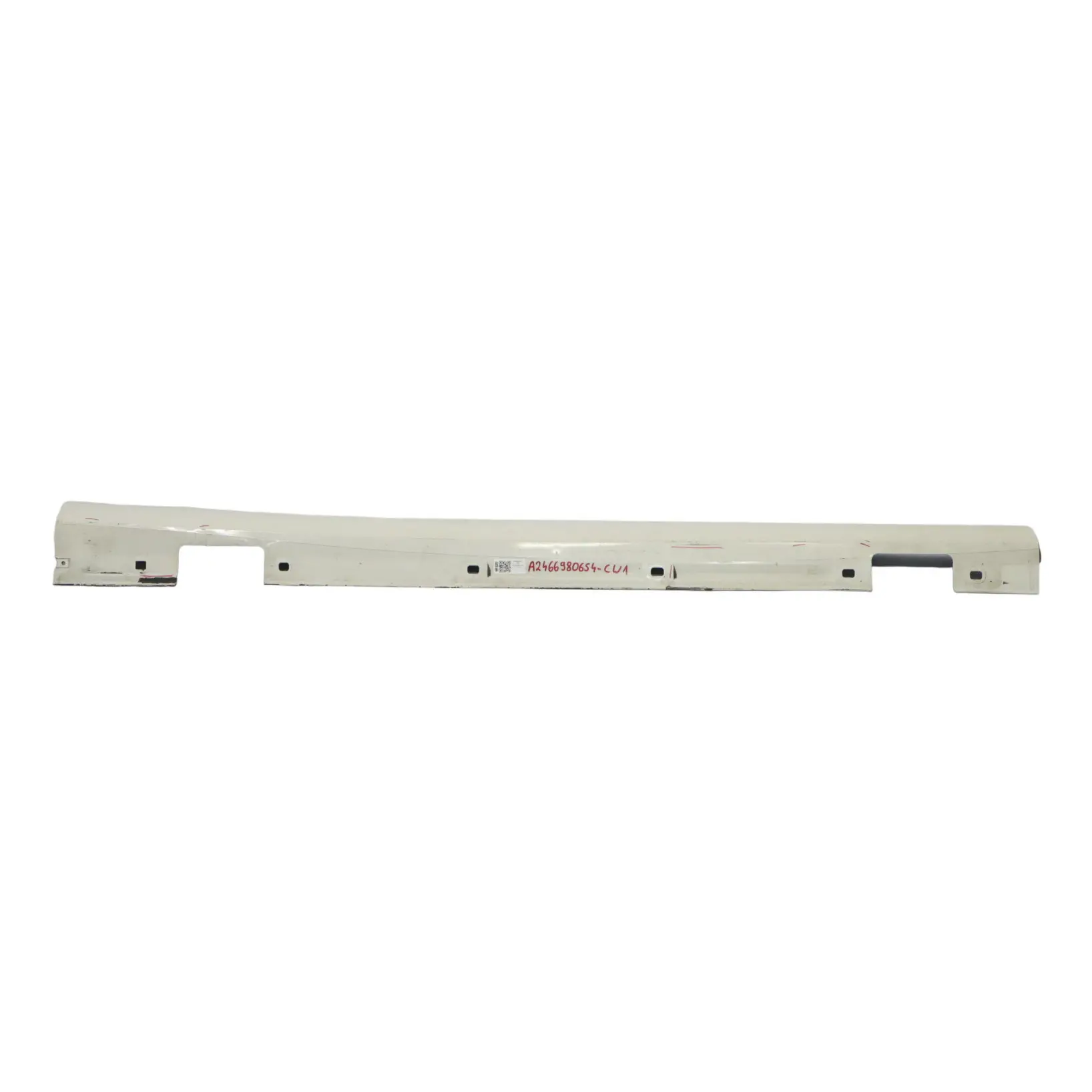 Mercedes W176 Gonna laterale destra davanzale porta W117 W246 Bianco Calcite 650