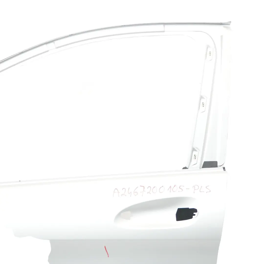 Mercedes W246 Puerta Delantera Izquierda Polar Silver Metallic - 761 - SKU A2467200105-PLS - Número de pieza A2467200105