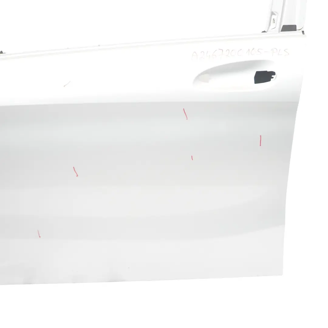 Mercedes W246 Puerta Delantera Izquierda Polar Silver Metallic - 761 - SKU A2467200105-PLS - Número de pieza A2467200105