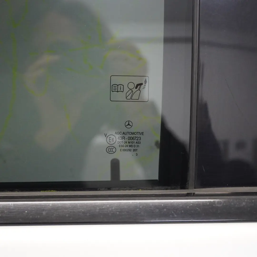 Mercedes W246 Tür Hinten Links Polarsilber Metallic - 761 - SKU A2467300105-PLS - Teilenummer A2467300105