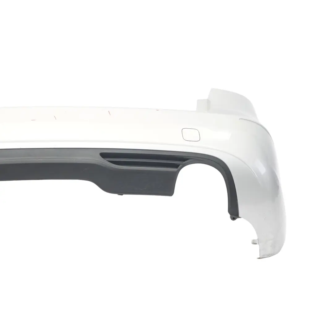 Bumper Rear Trim Panel Cover Polar Silver Metallic - 761 to Mercedes W246 with Part number A2468803440 Mercedes W246 Bumper Rear Trim Panel Cover Polar Silver Metallic - 761 - SKU A2468803440-PLS - Part number A2468803440