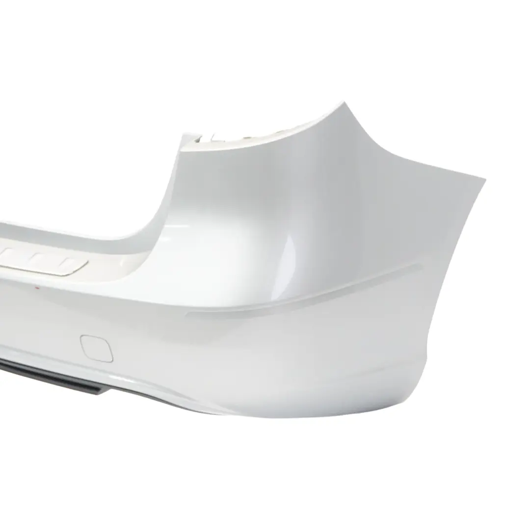 Bumper Rear Trim Panel Cover Polar Silver Metallic - 761 to Mercedes W246 with Part number A2468803440 Mercedes W246 Bumper Rear Trim Panel Cover Polar Silver Metallic - 761 - SKU A2468803440-PLS - Part number A2468803440