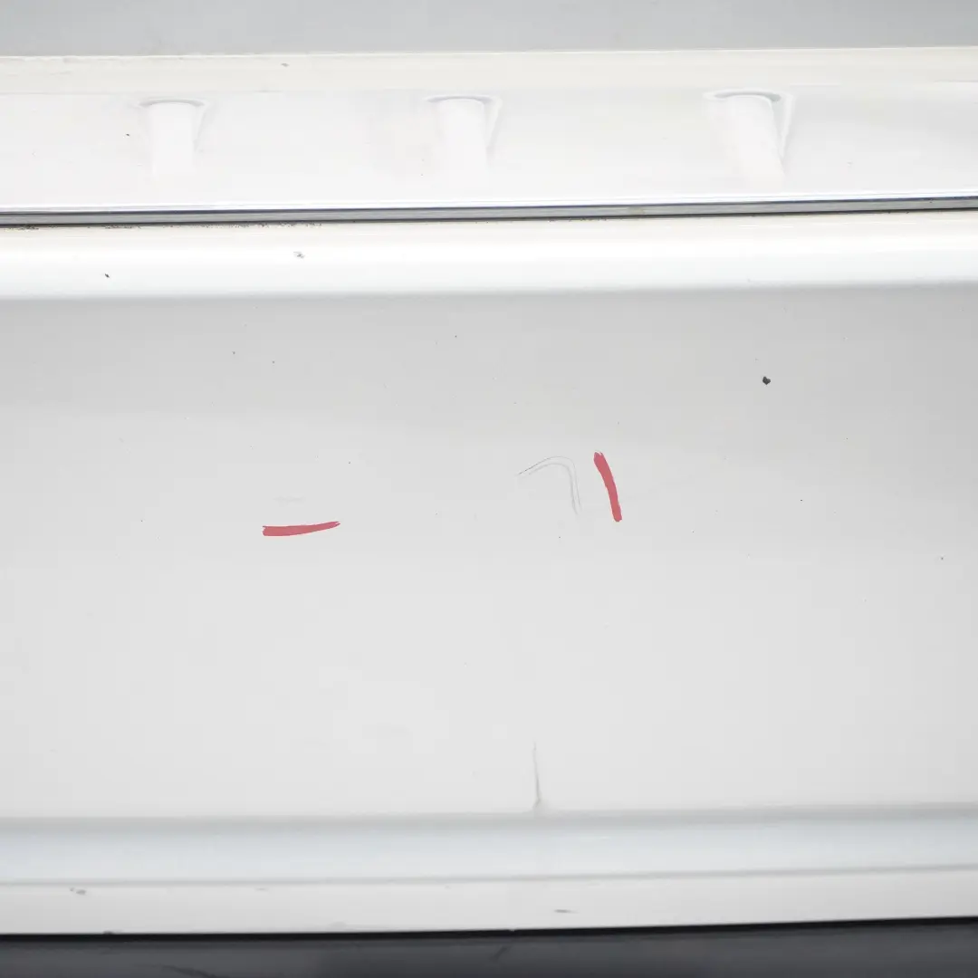 Mercedes W246 Bumper Rear Trim Panel Cover Polar Silver Metallic - 761 - SKU A2468803440-PLS - Part number A2468803440