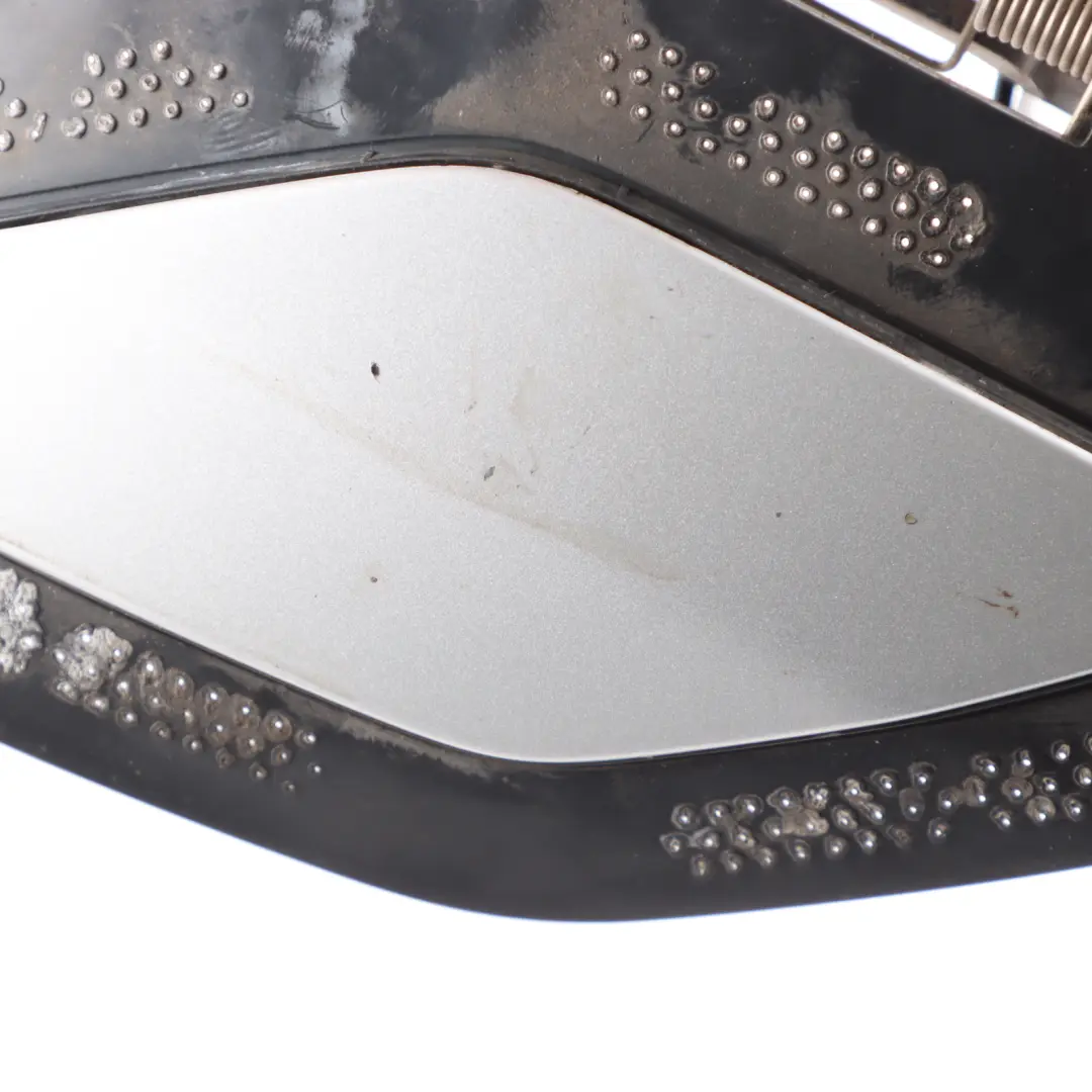 Mercedes W246 Bumper Lamp Washer Nozzle Left N/S Cover Trim Polar Silver 761 - SKU A2468850822-PLS - Part number A2468850822