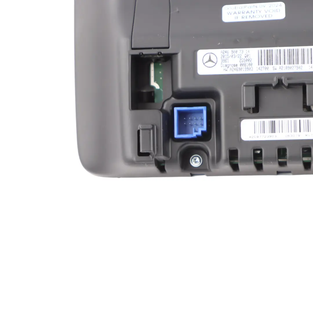 Mercedes CLA C117 Central Display Screen Multimedia Sat Nav Unit - SKU A2469007314 - Part number A2469007314