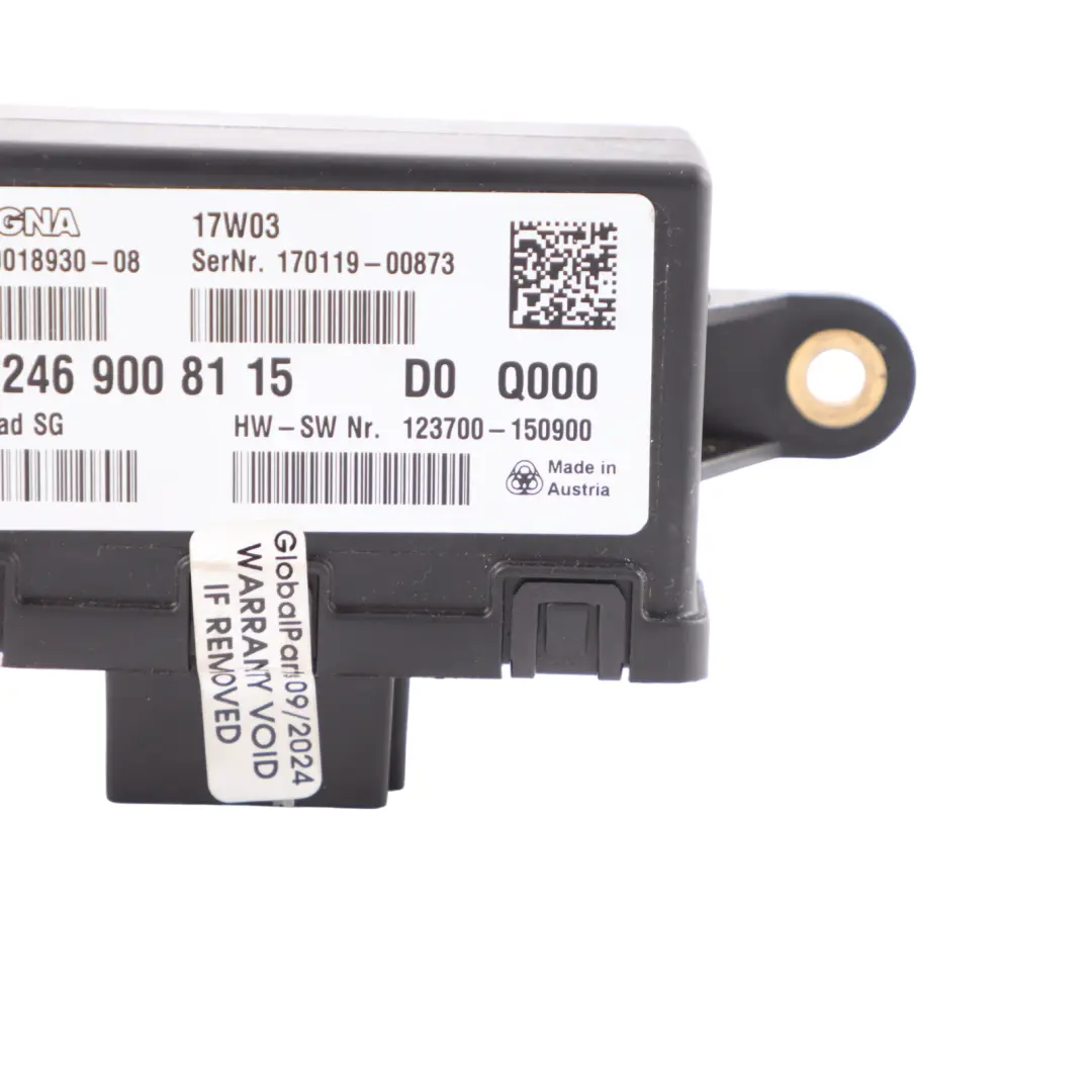Moduł Sterownik Napędu ECU do Mercedes W176 W246 o numerze A2469008115 Mercedes W176 W246 Moduł Sterownik Napędu ECU - SKU A2469008115 - Numer Części A2469008115