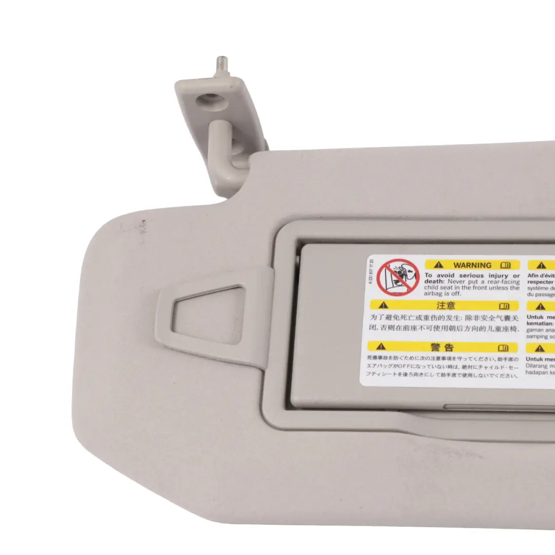 Pare Soleil Gauche Miroir Côté Conducteur pour Mercedes W251 à propos du numéro de pièce A2518100900 Mercedes W251 Pare Soleil Gauche Miroir Côté Conducteur - SKU A2518100900 - Numéro de pièce A2518100900