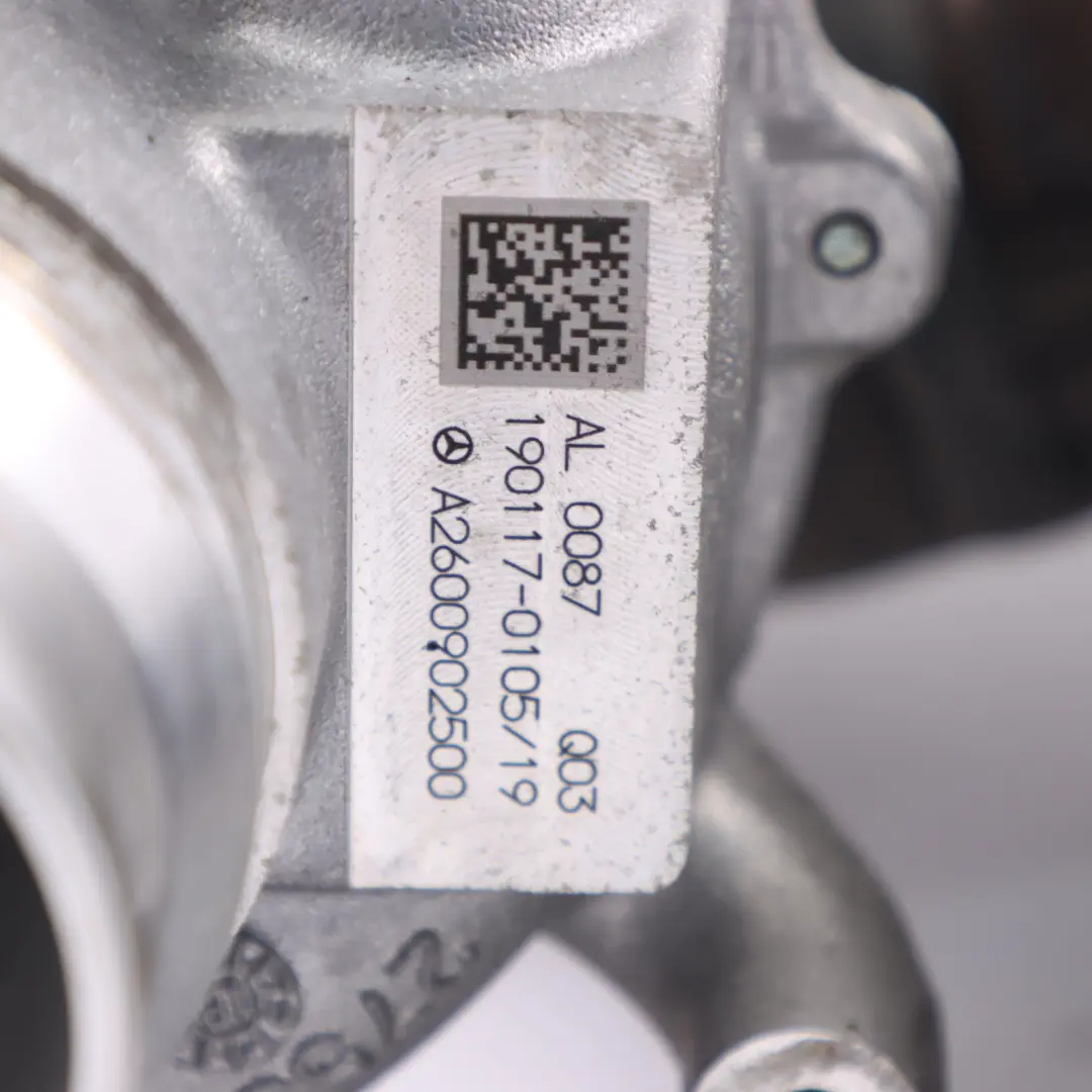  Turbocompresor Mercedes W177 W247 Gasolina M260 - SKU A2600902500 - Número de pieza A2600902500