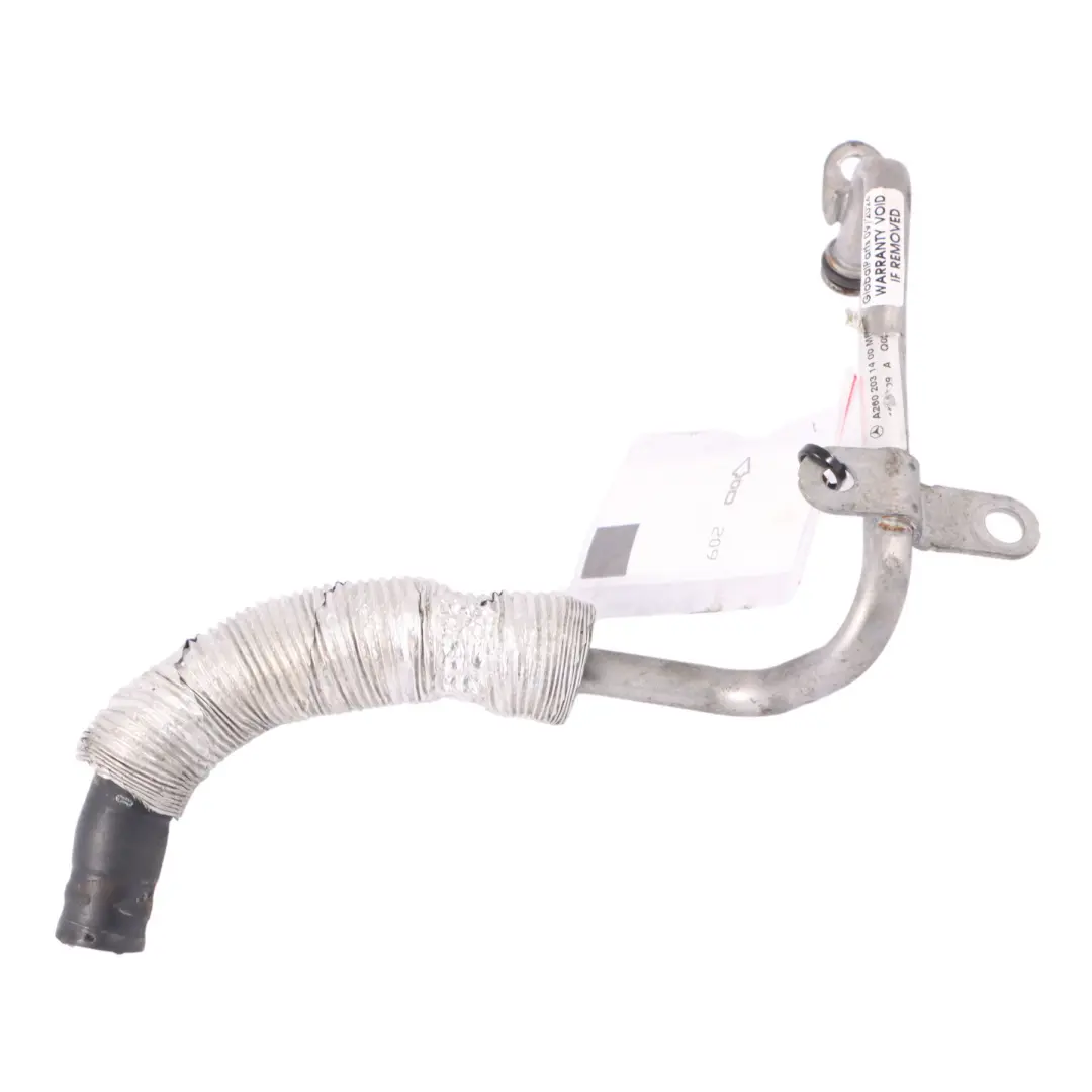 M260 Tubo Ritorno Refrigerante Flessibile Linea per Mercedes W177 con numero di parte A2602031400 Mercedes W177 M260 Tubo Ritorno Refrigerante Flessibile Linea - SKU A2602031400 - Numero di parte A2602031400