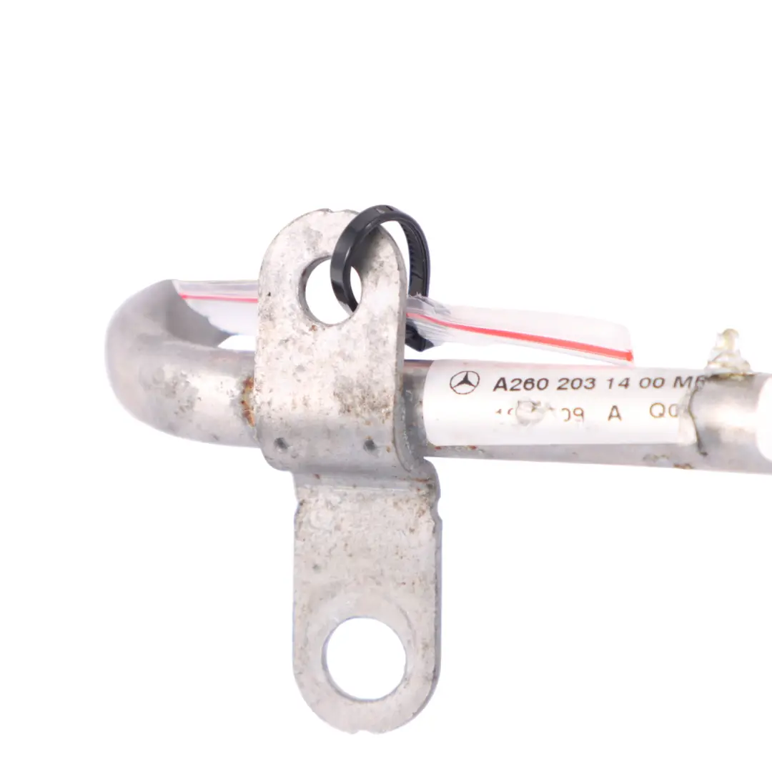 M260 Gasolina Refrigerante Retorno Tubo Manguera Línea para Mercedes W177 con número de pieza A2602031400 Mercedes W177 M260 Gasolina Refrigerante Retorno Tubo Manguera Línea - SKU A2602031400 - Número de pieza A2602031400