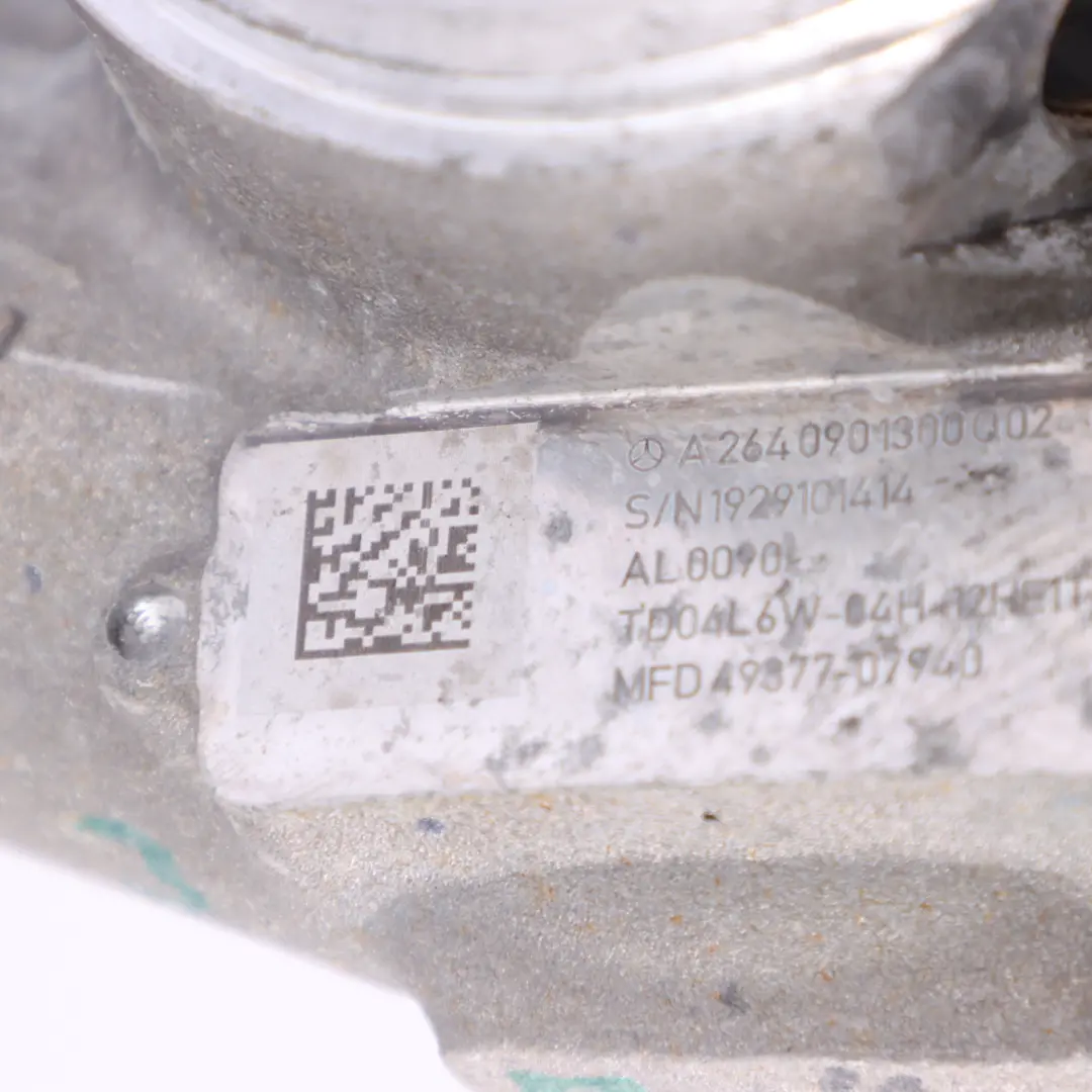  Turbocompressore Mercedes W205 W213 M264.920 Motore a Benzina Turbo - SKU A2640901300 - Numero di parte A2640901300