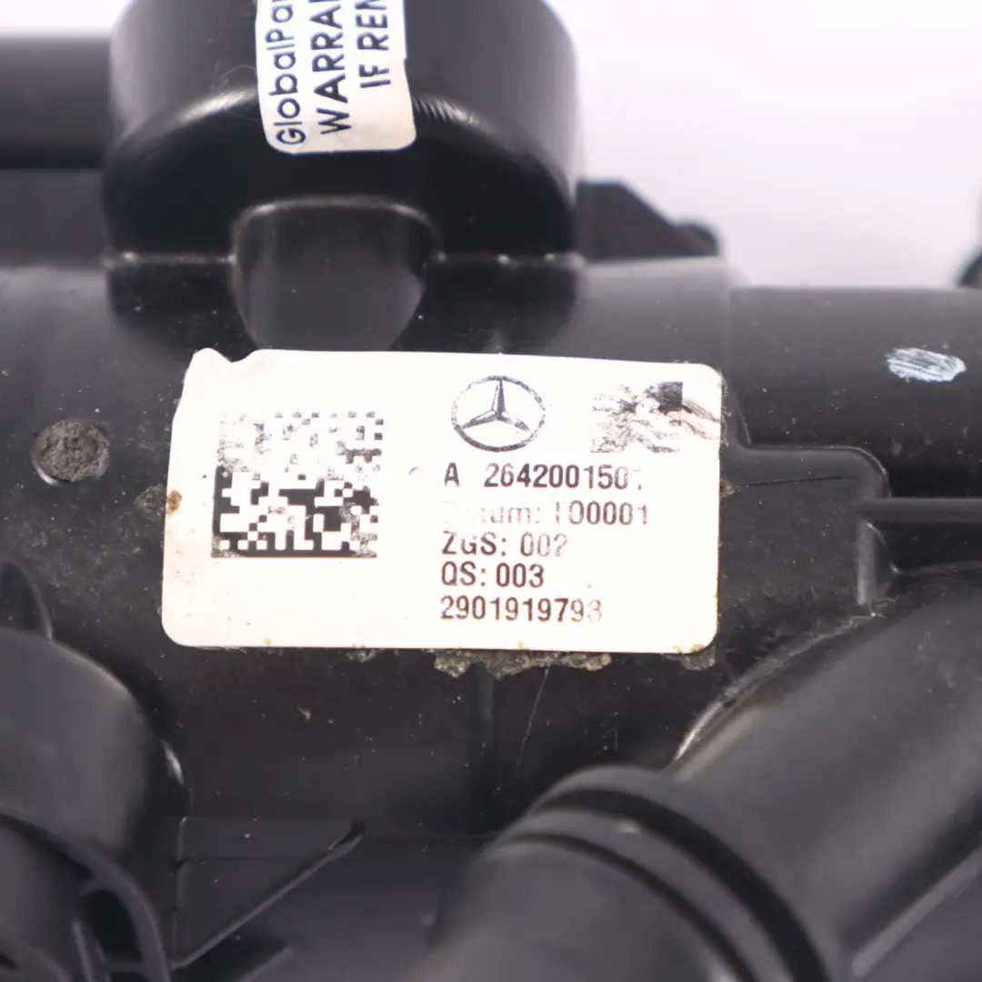 Mercedes W205 Thermostat Housing M264 Petrol Cooling Unit Pump - SKU A2642001501 - Part number A2642001501