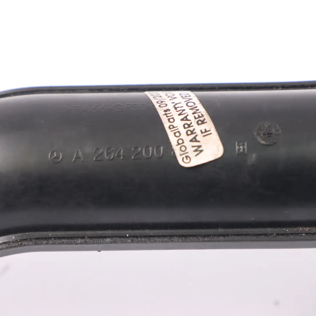 M264 Petrol Engine Water Coolant Pipe Hose to Mercedes W205 with Part number A2642008600 Mercedes W205 M264 Petrol Engine Water Coolant Pipe Hose - SKU A2642008600 - Part number A2642008600