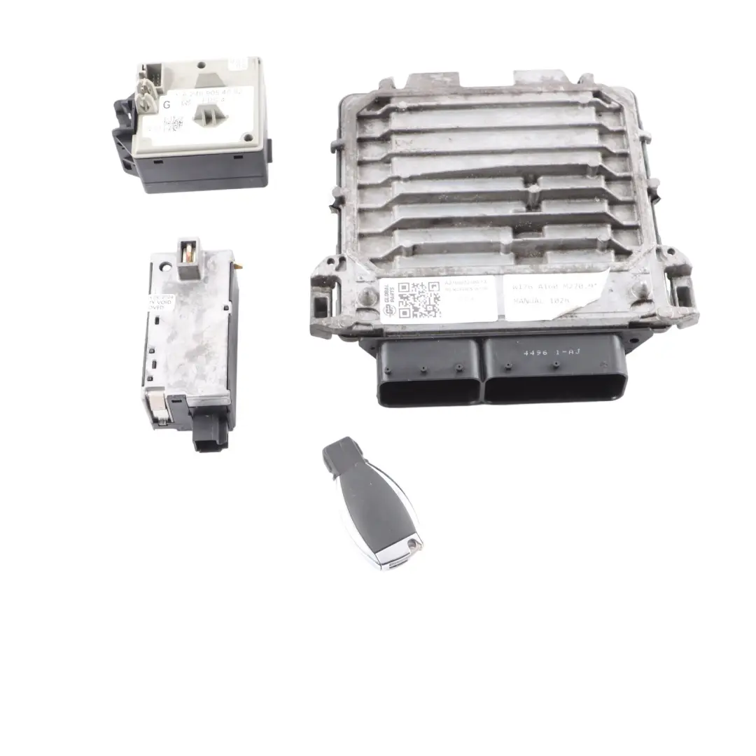 A160 270.910 102HP Engine ECU Kit Key Lock Manual to Mercedes W176 with Part number A2709002100 Mercedes W176 A160 270.910 102HP Engine ECU Kit Key Lock Manual - SKU A2709002100-13 - Part number A2709002100
