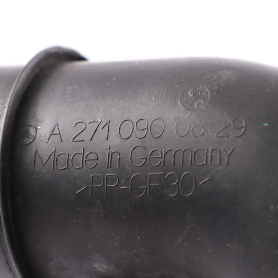 Ansaugschlauch M271 Ladeluftkühler-Laderohr für Mercedes W203 W204 mit Teilenummer A2710900829 Mercedes W203 W204 Ansaugschlauch M271 Ladeluftkühler-Laderohr - SKU A2710900829-1 - Teilenummer A2710900829