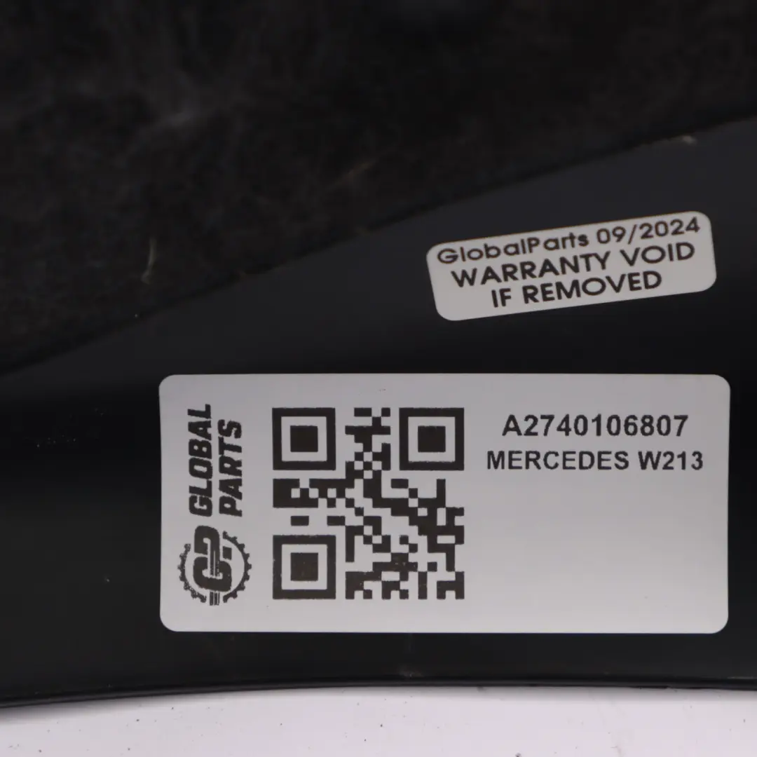 M274 E20 Pannello Copertura Acustica Motore Mercedes W213 C253 - SKU A2740106807 - Numero di parte A2740106807