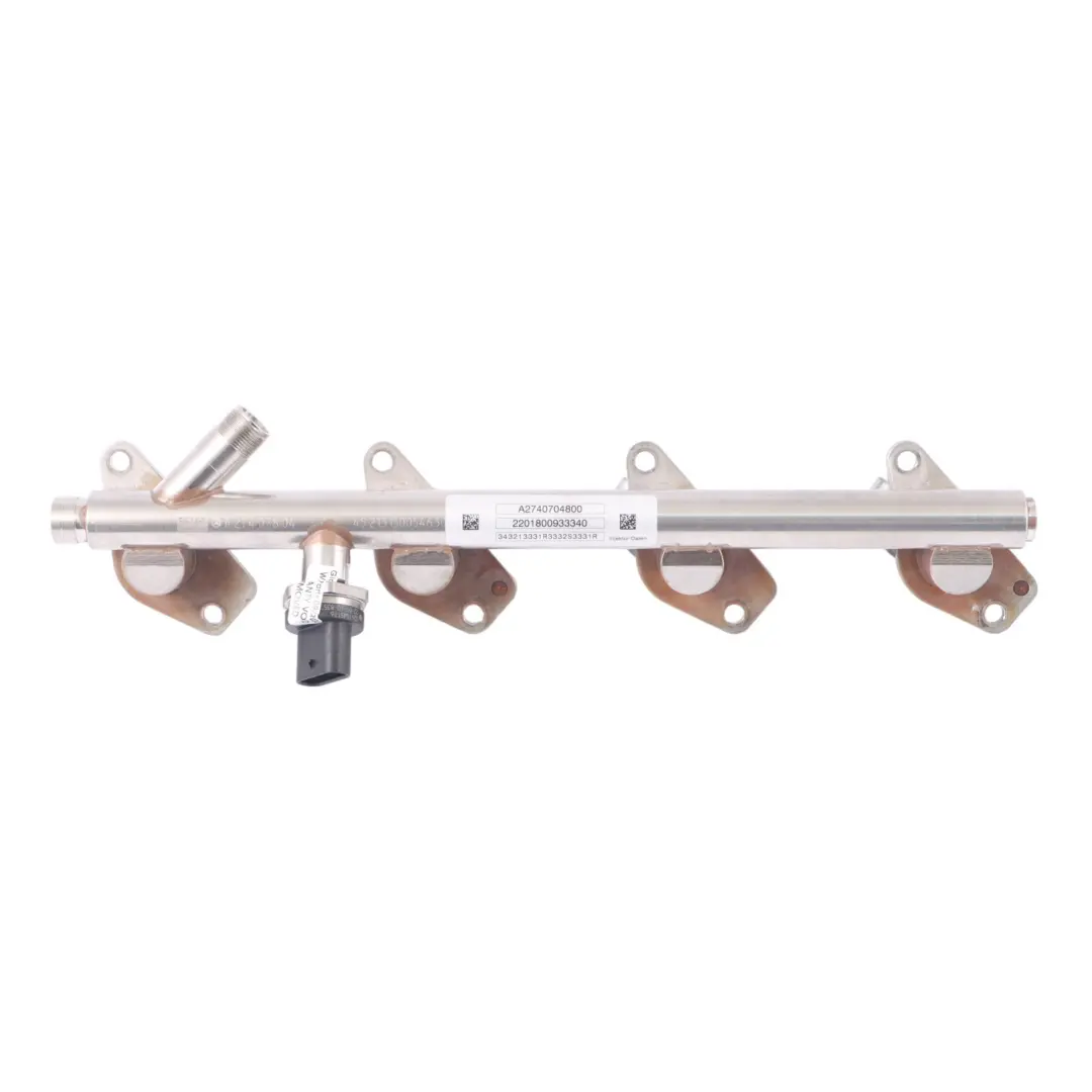 Mercedes W205 M274 Petrol Fuel Injectors Injection Rail Line Pipe - SKU A2740701095-1 - Part number A2740701095