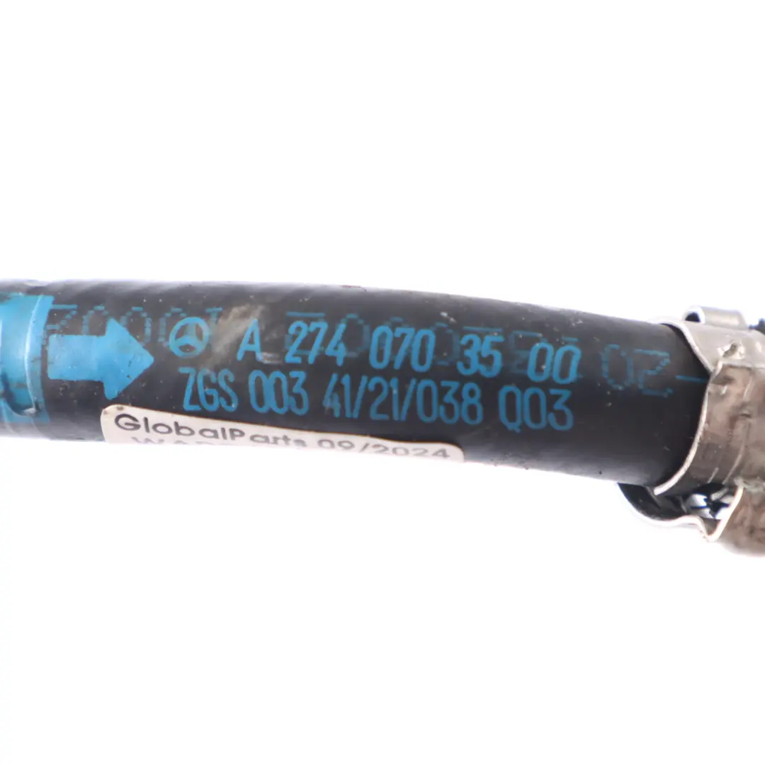 M274 Linea carburante tubo pompa pressione per Mercedes W213 GLC X253 con numero di parte A2740703500 Mercedes W213 GLC X253 M274 Linea carburante tubo pompa pressione - SKU A2740703500-1 - Numero di parte A2740703500